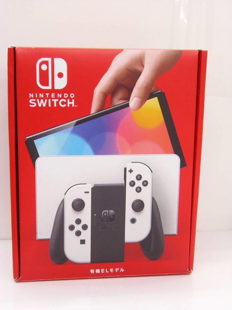 Nintendo Switch 本体 有機ELモデル、買取いたします！　津山市の質屋　ｍ