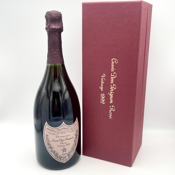 お酒買取 ドンペリニヨンロゼを買取りいたしました！ 津山市でウイスキー、ブランデー、シャンパンなどのお酒を買取に出すなら質屋の中島へお任せください！　真庭　美作　岡山　鳥取　ｍ
