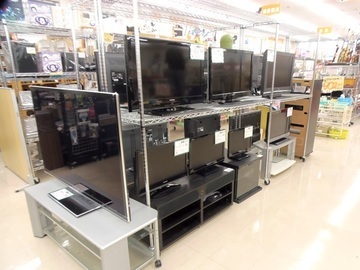 液晶テレビのコーナーを拡大いたしました！