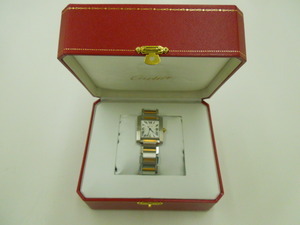 カルティエ,Cartier,タンクフランセーズ,時計,買取しました。