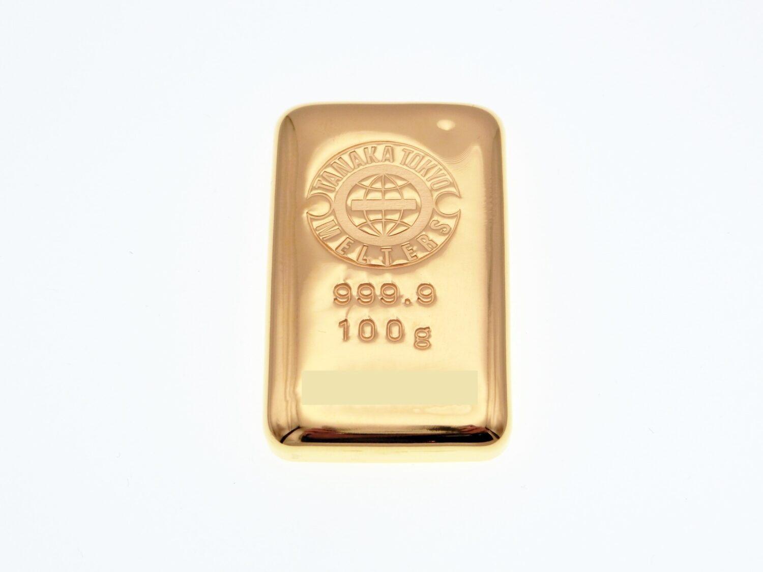 金買取 純金（K24）100gのインゴットを買取ました！金、プラチナ買取・お電話で金買取価格是非お問い合わせください！　津山　美作　真庭　新見　岡山　M