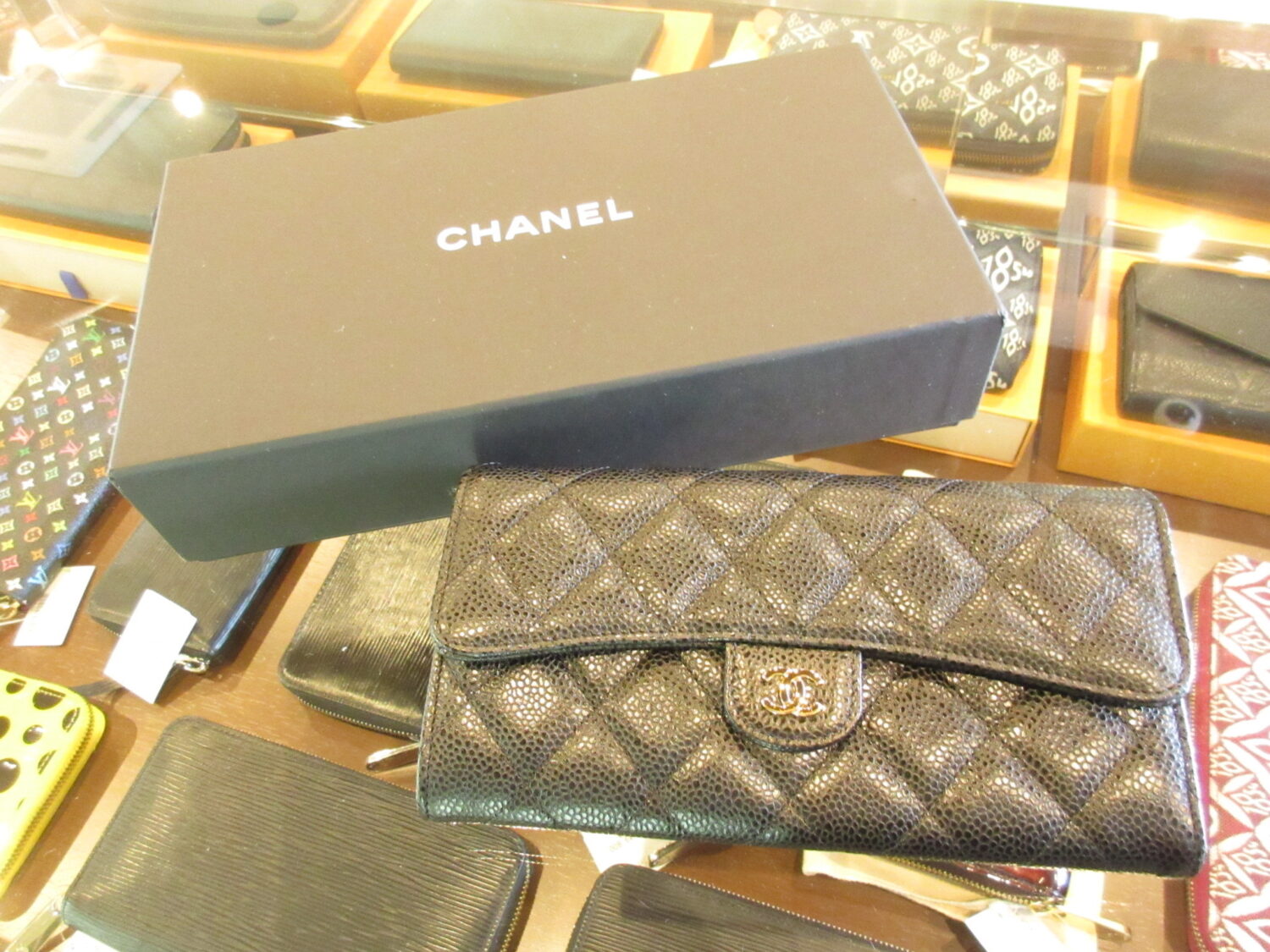 ★シャネルの財布買い取りました！　津山市　質屋の中島　買取　質屋　Ｔ