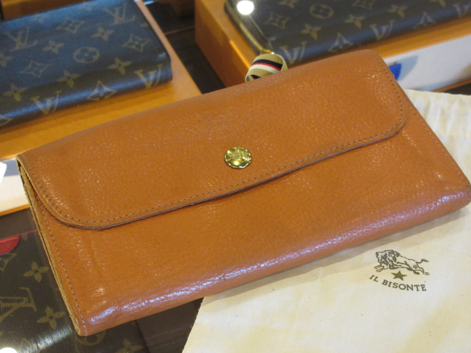 ★イルビゾンテ(イタリア製)の長財布を買い取りました！　津山市　質屋の中島　買取　質屋　T
