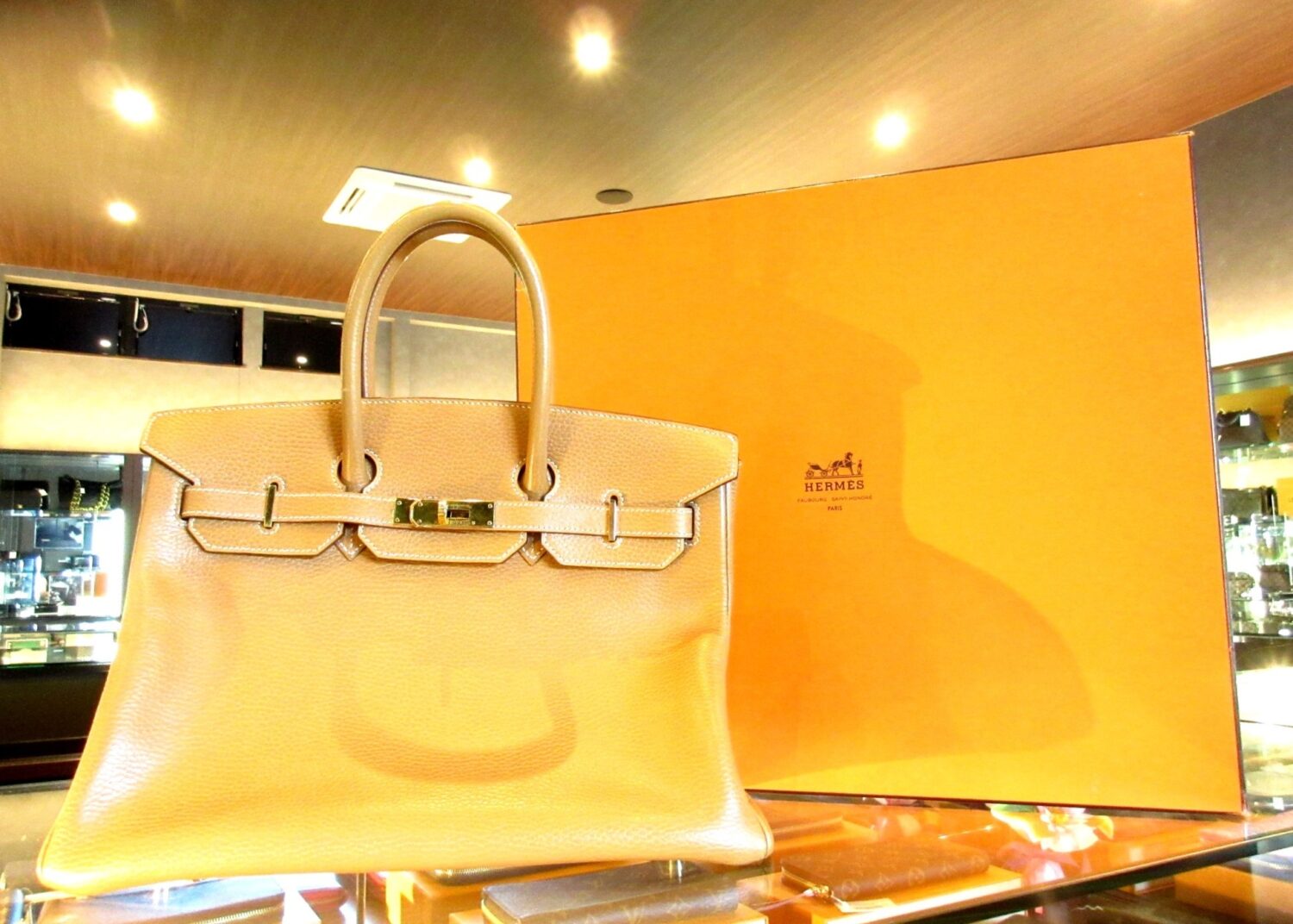 ★エルメスのバーキン35を買い取りました！　津山市　質屋の中島　買取　質屋　T