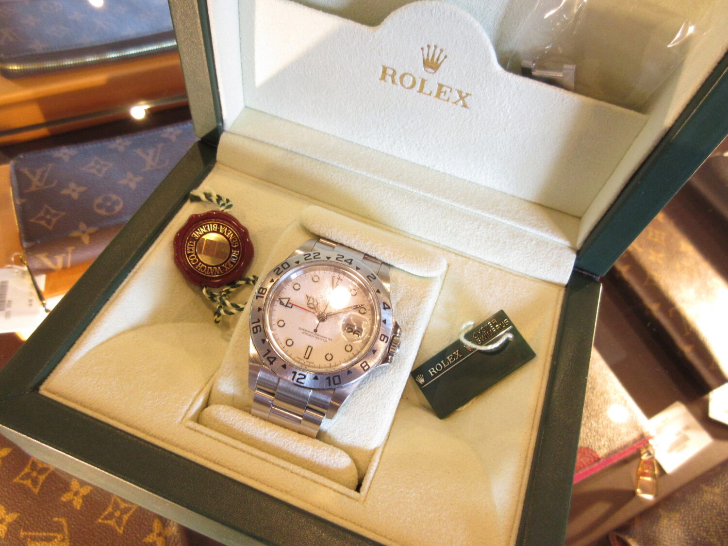 ★2004年製のROLEX エクスプローラーⅡを買い取りました！　津山市　質屋の中島　買取　質屋　T