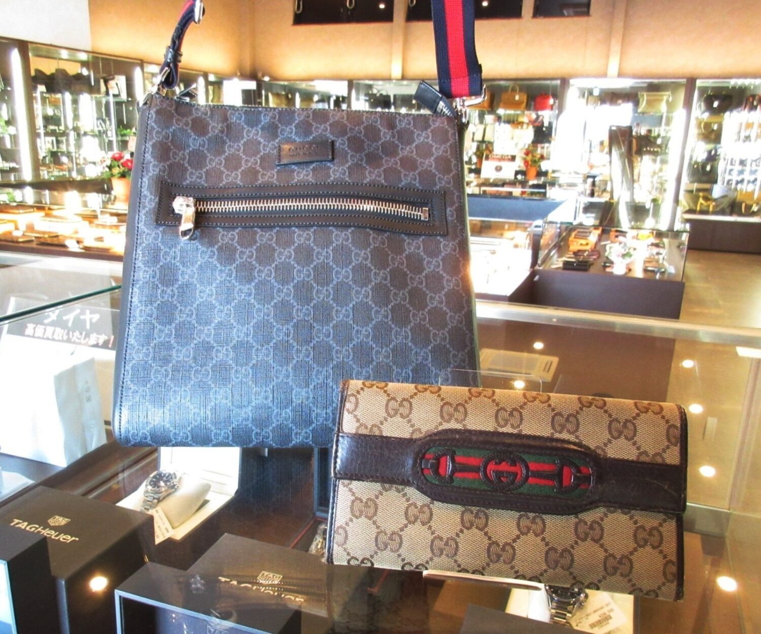 ★GUCCIの財布とバッグを買い取りました！　津山市　質屋の中島　買取　質屋　T