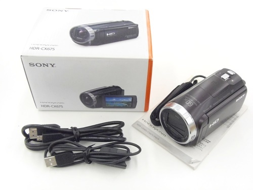 ?「SONY ハンディカム ビデオカメラ HDR-CX675」を買取いたしました。　　ｍ