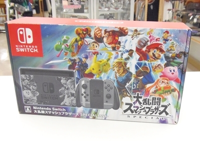 ニンテンドースイッチ スマブラSPセット 本体、買取いたしました！　ｍ