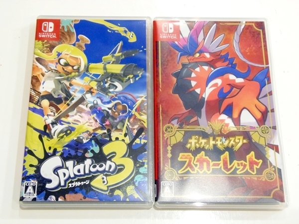 ニンテンドースイッチ ゲームソフト、買い取りいたします！　津山市の質屋　　ｍ
