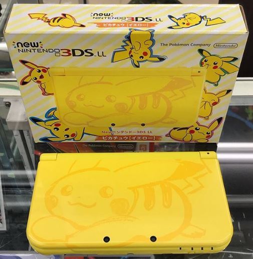 ⚡️Newニンテンドー3DS LL ピカチュウ【イエロー】入荷いたしました！⚡️　ｍ