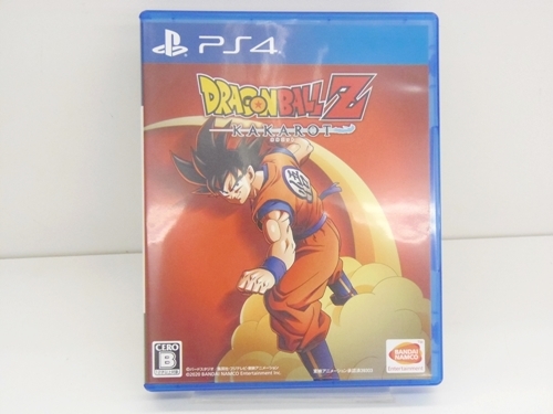 PS4 ソフト ドラゴンボールZ KAKAROT、買取いたしました!? m