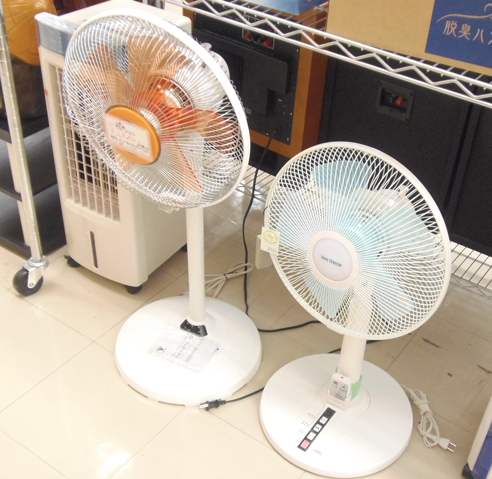 扇風機・冷風機、販売しております！　ｍ