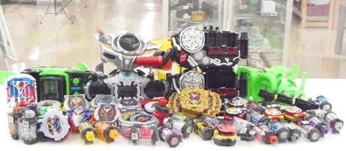 仮面ライダー 変身ベルト グッズ、いろいろ買取いたしました！　ｍ