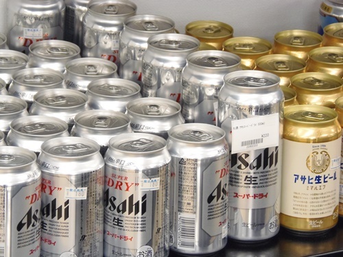 缶ビール、販売しております！　津山市の質屋　ｍ