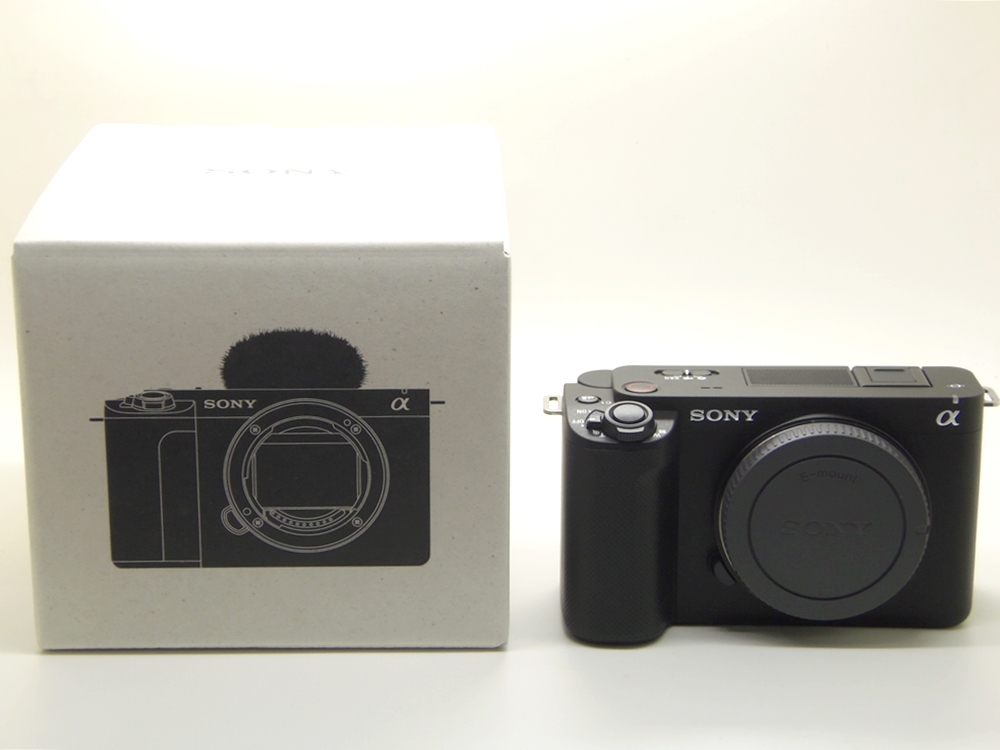 SONY VLOGCAM ZV-E1 一眼カメラ ボディ、買取いたしました！　　津山市の質屋　　ｍ