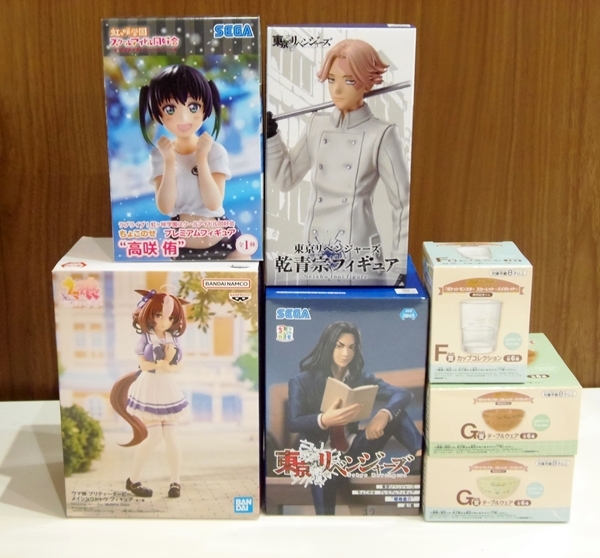 プライズフィギュア4点、買取いたしました！?　津山市の質屋　　ｍ