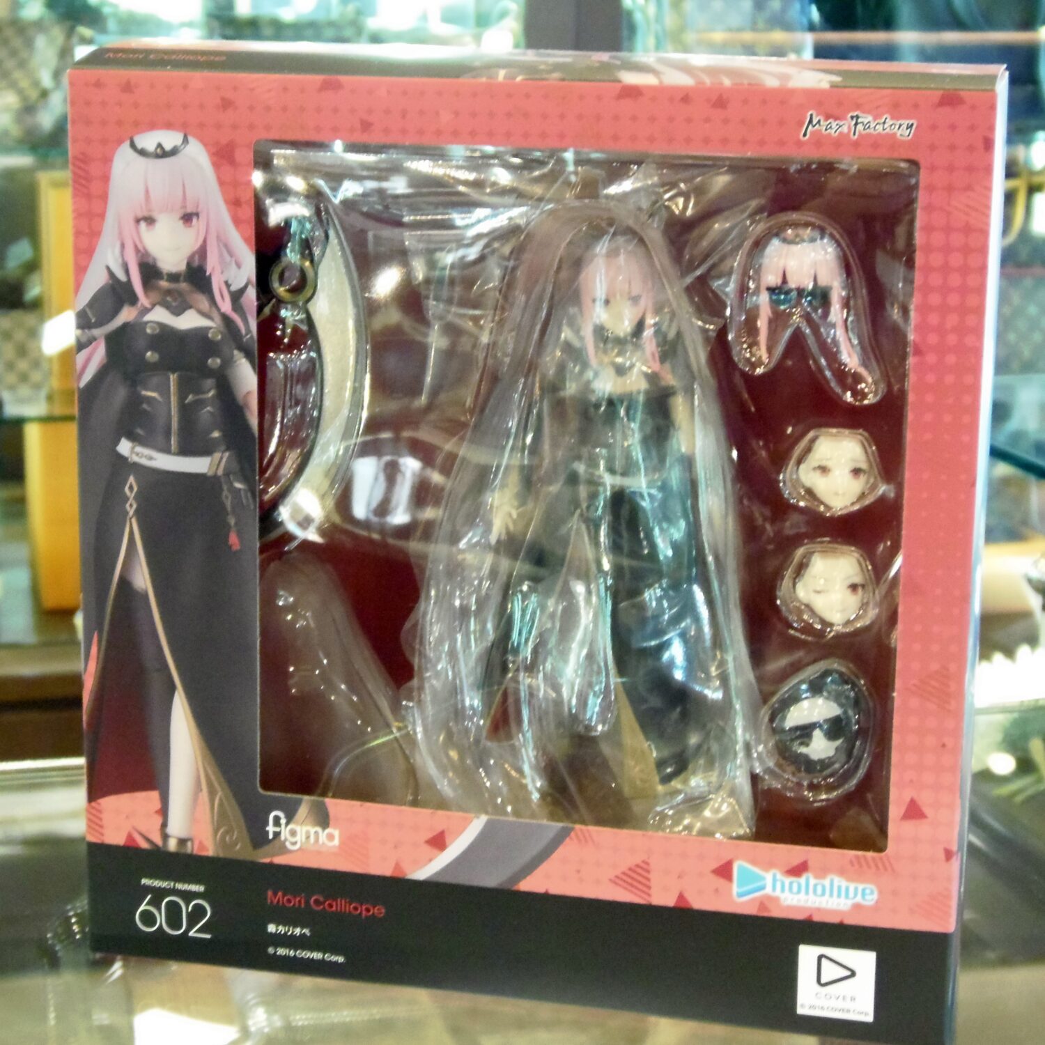 figma 森カリオペ ホロライブEN フィギュア、買取いたしました?　津山市の質屋　ｍ
