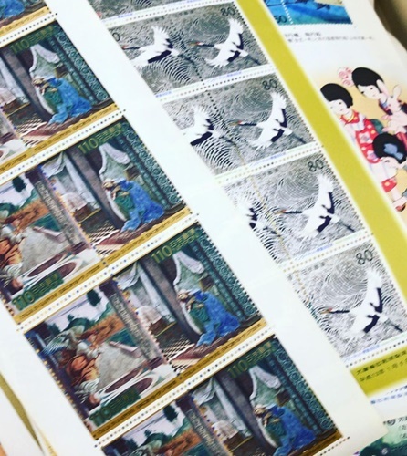 記念切手、買取いたします！　津山市の質屋　ｍ