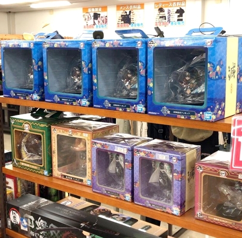 一番くじ 鬼滅の刃 フィギュア、販売しております。　ｍ