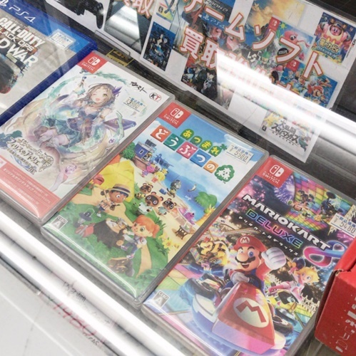 遊び終わったニンテンドースイッチのソフト、買取いたします！　ｍ