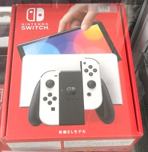 ニンテンドースイッチ 有機ELモデル、買取いたします！　津山市の質屋　ｍ