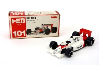 トミカ マクラーレン F-1 101 赤箱付き を買い取りいたしました！