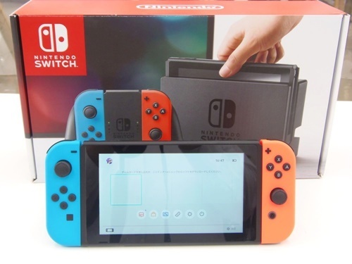 ニンテンドースイッチ 本体、買取いたしました！　ｍ　津山市の質屋