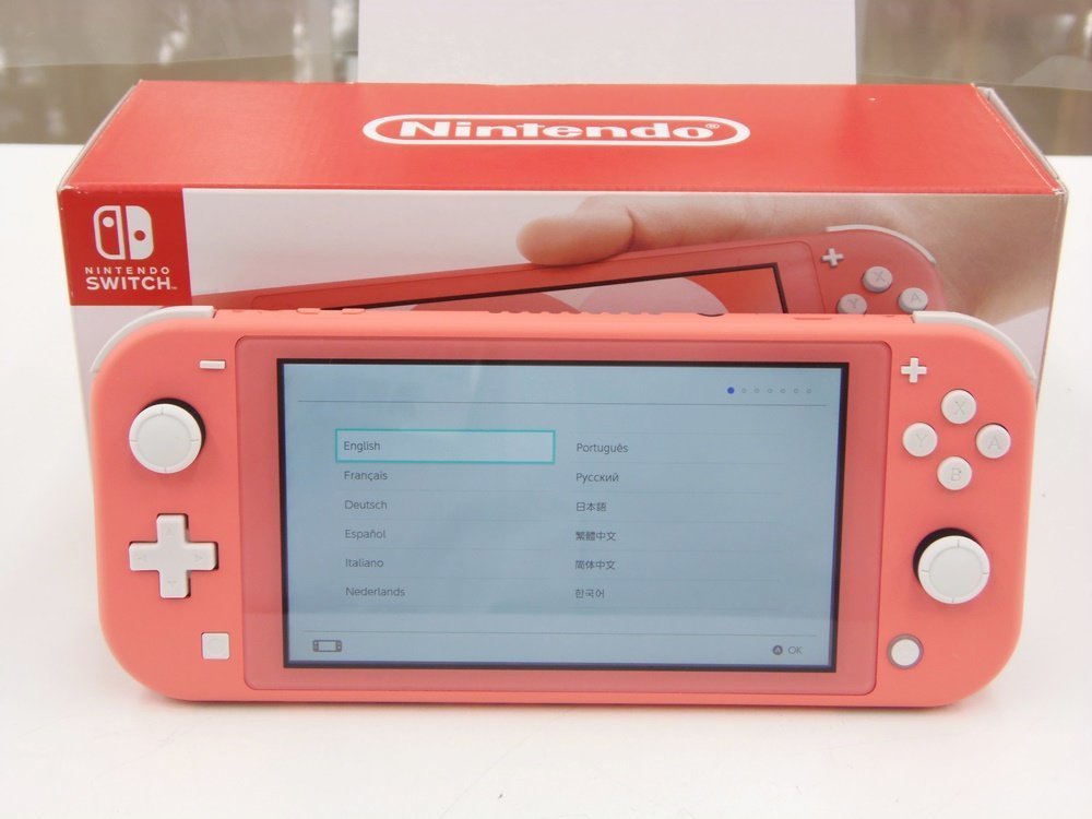 Nintendo Switch Lite 本体、買取いたします！　ｍ　　津山市の質屋