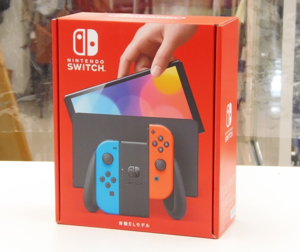 ニンテンドースイッチ 有機ELモデル、買取いたします！　津山市の質屋　ｍ