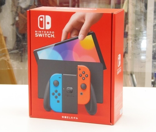 ニンテンドースイッチ 有機ELモデル 本体、買取いたしました！　　津山市の質屋　ｍ