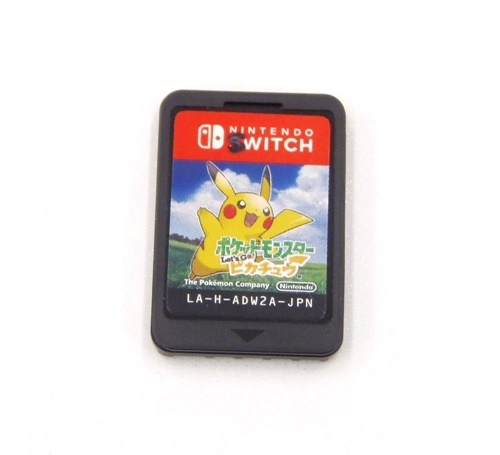 ポケットモンスター Let’s Go! ピカチュウ ソフトのみ、買取いたしました　ｍ　　津山市の質屋