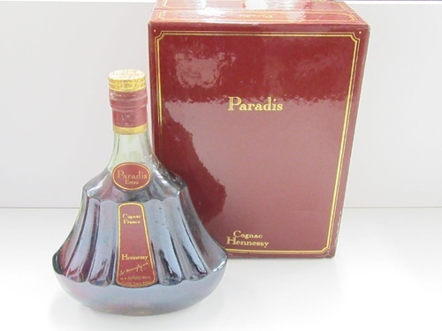 Hennessy Paradis Extra ブランデー、買取いたしました！　ｍ　津山市の質屋