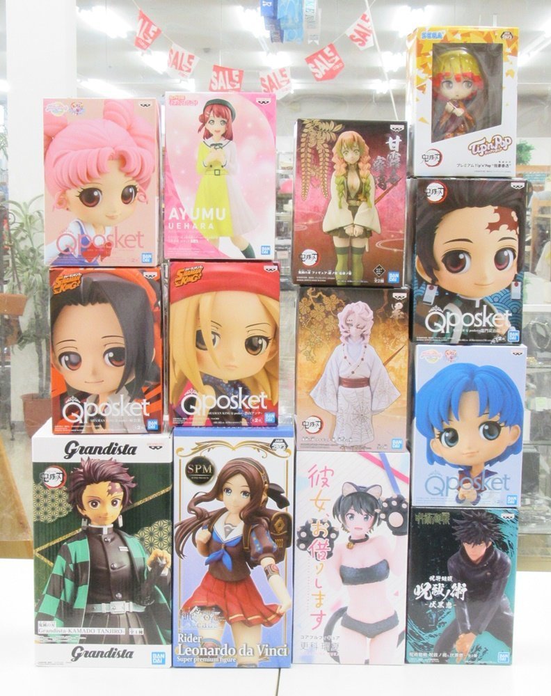 プライズフィギュア、買い取りいたします！　津山の質屋　　ｍ