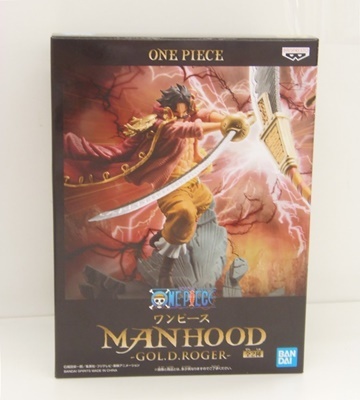 ワンピース MANHOOD GOL.D.ROGER フィギュア、買取いたしました！?‍☠　　津山市の質屋　ｍ