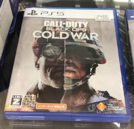 PS5ソフト コールオブデューティ ブラックオプス コールドウォー、買取いたしました！　ｍ