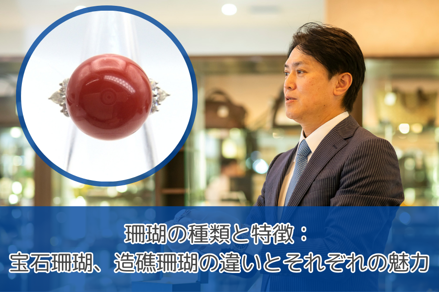 珊瑚の種類と特徴：宝石珊瑚、造礁珊瑚の違いとそれぞれの魅力｜津山市で珊瑚の買取なら質屋の中島